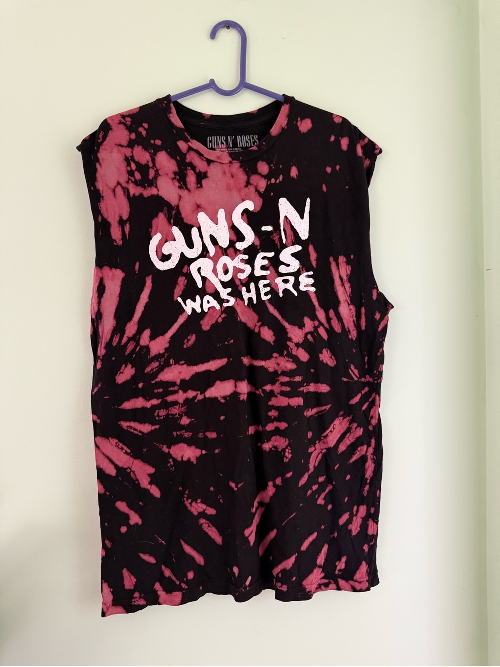 Guns N Roses Tie-Dye Muscle Tee